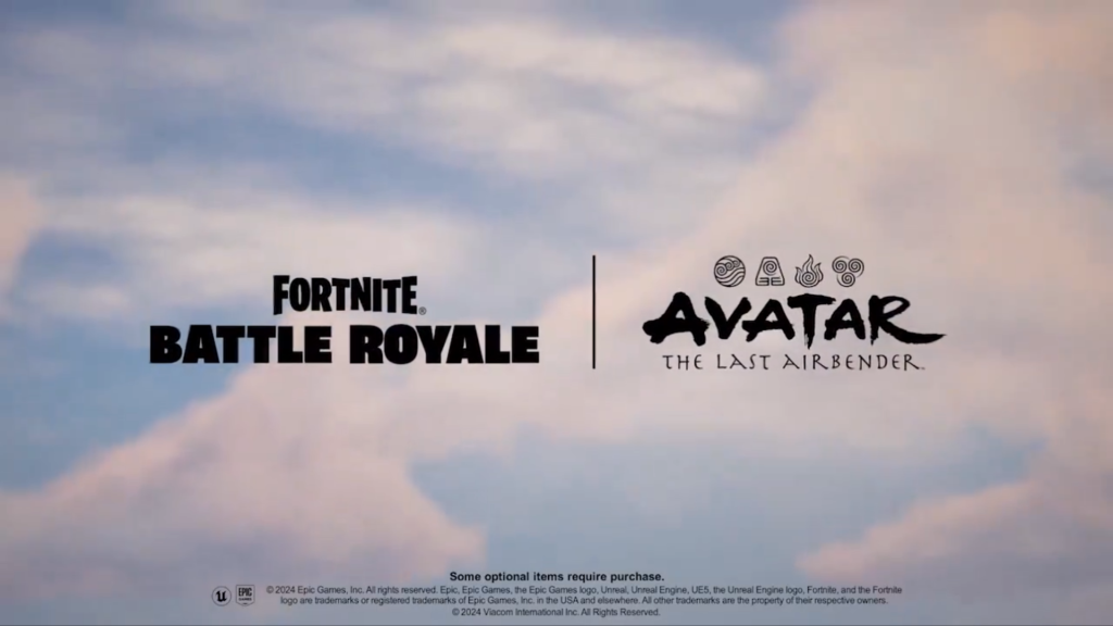 Avatar: The Last Airbender will be available tomorrow on Fortnite.