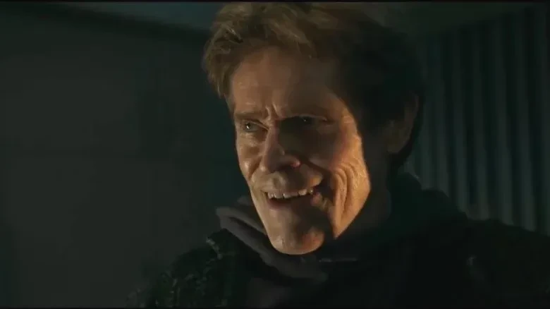 Willem Dafoe as Norman Osborn in a still from Spider-Man: No Way Home