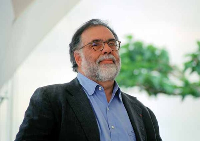 Francis Ford Coppola at Cannes in 2001