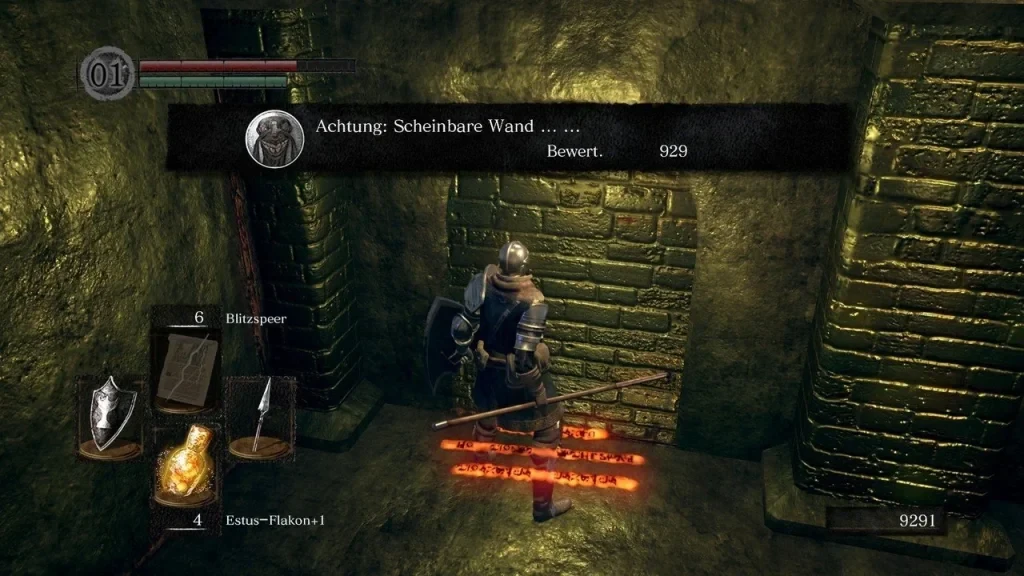 Soapstone messages in Dark Souls can be hilarious.