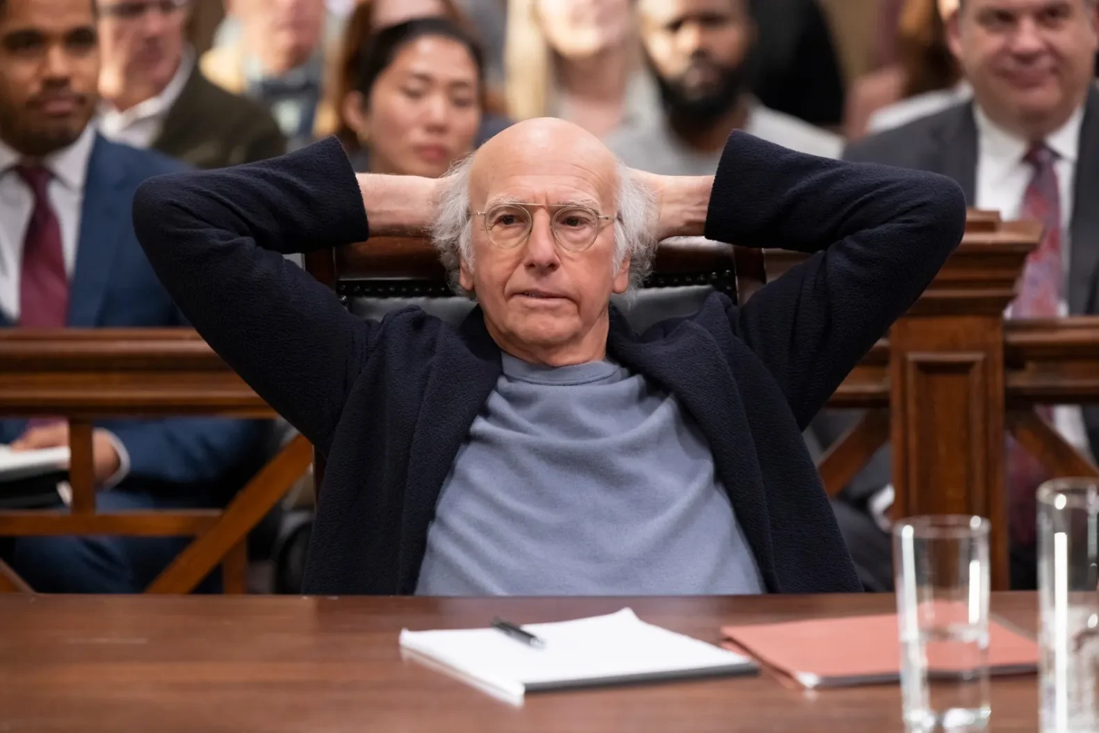 Larry David in a still from Curb Your Enthusiasm's 12th season