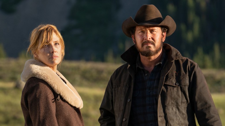 Beth Dutton and Rip Wheeler in Yellowstone
