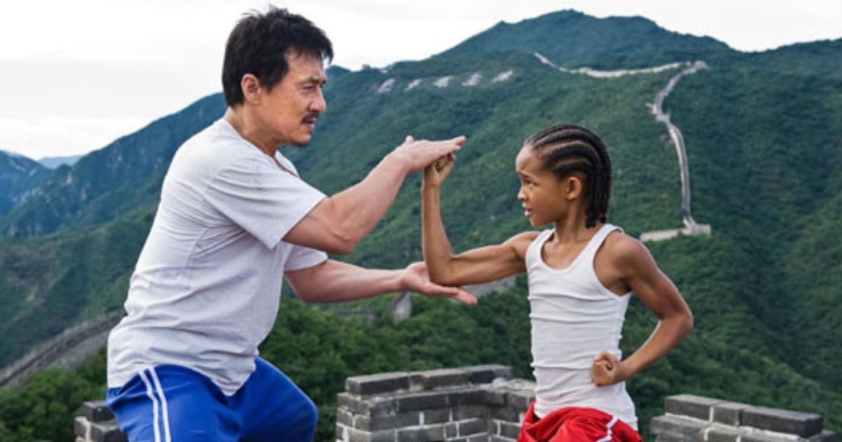 Jackie Chan in Karate Kid