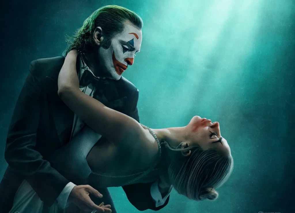 The poster of the upcoming Joker: Folié á Deux (Credit Warner Bros. Pictures)