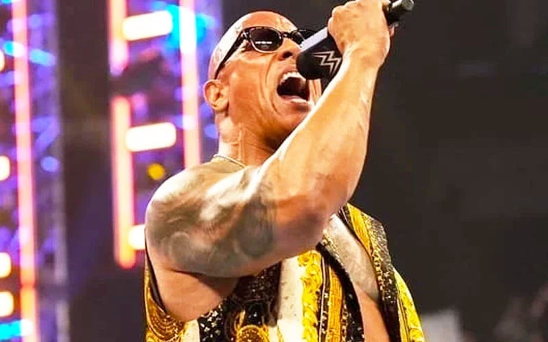 The Rock on Friday Night SmackDown 
