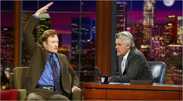 Conan O'Brien and Jay Leno (Credits: NBC) 