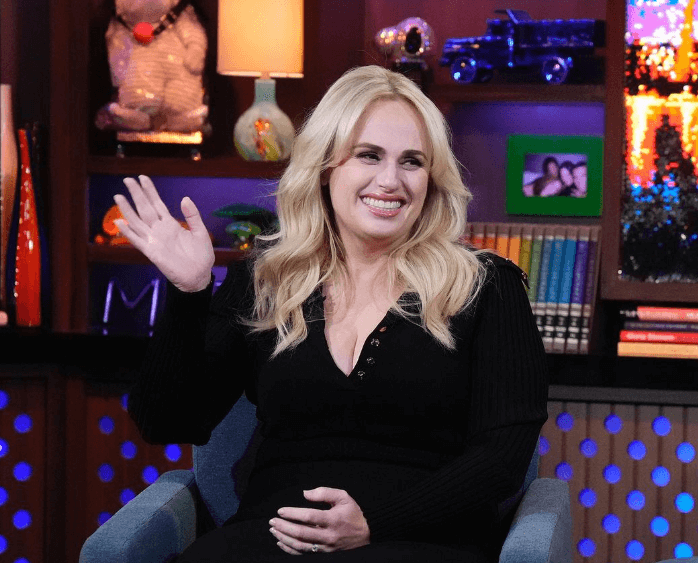 Wilson on Watch What Happens Live with Andy Cohen. | Credit: @rebelwilson on IG.