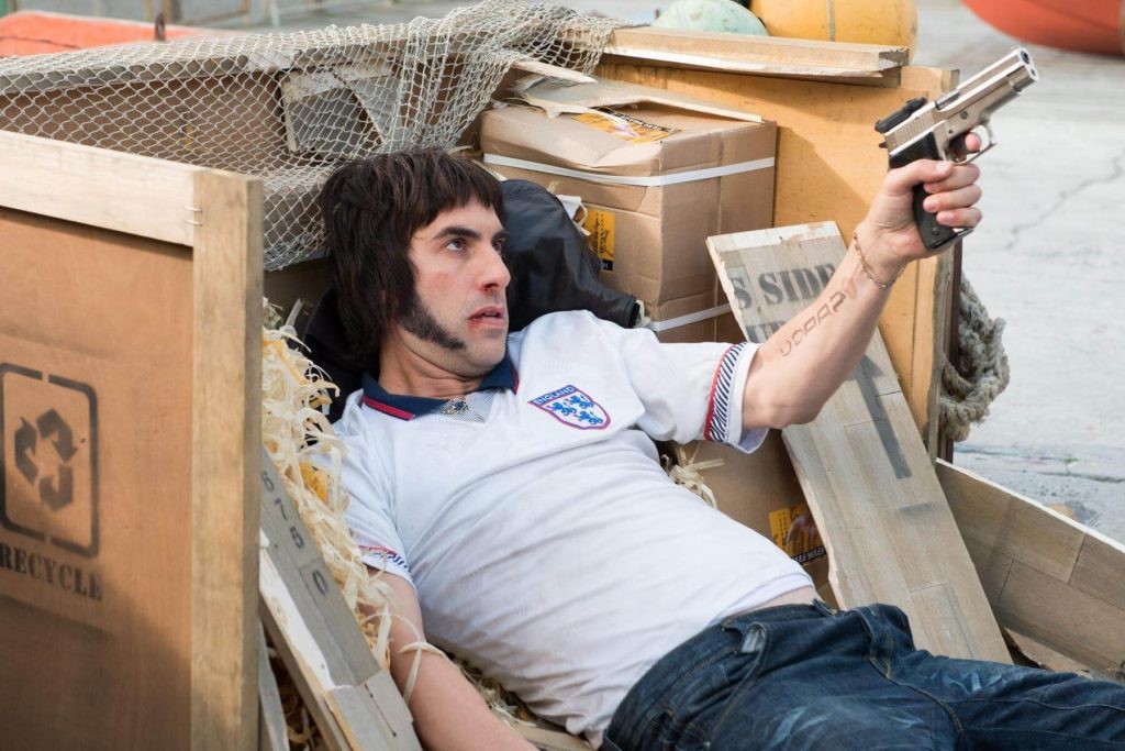 Sacha Baron Cohen in The Brothers Grimsby.
