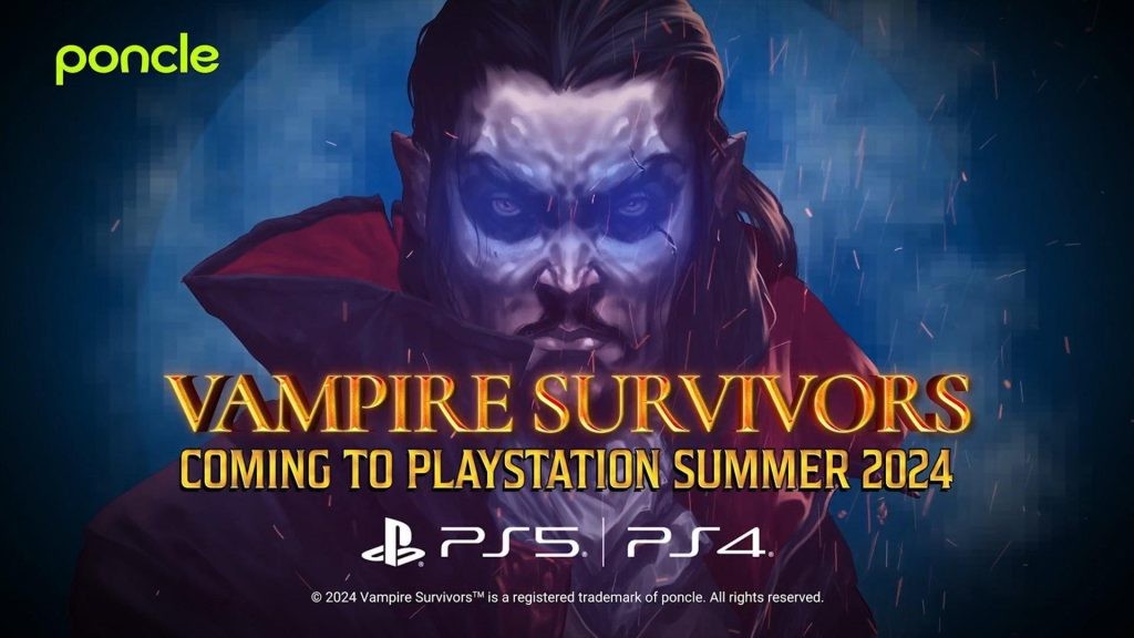 Vampire Survivors is coming to PlayStation.