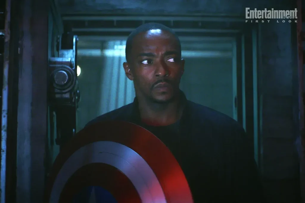 Anthony Mackie in the film. | Credit: EW.