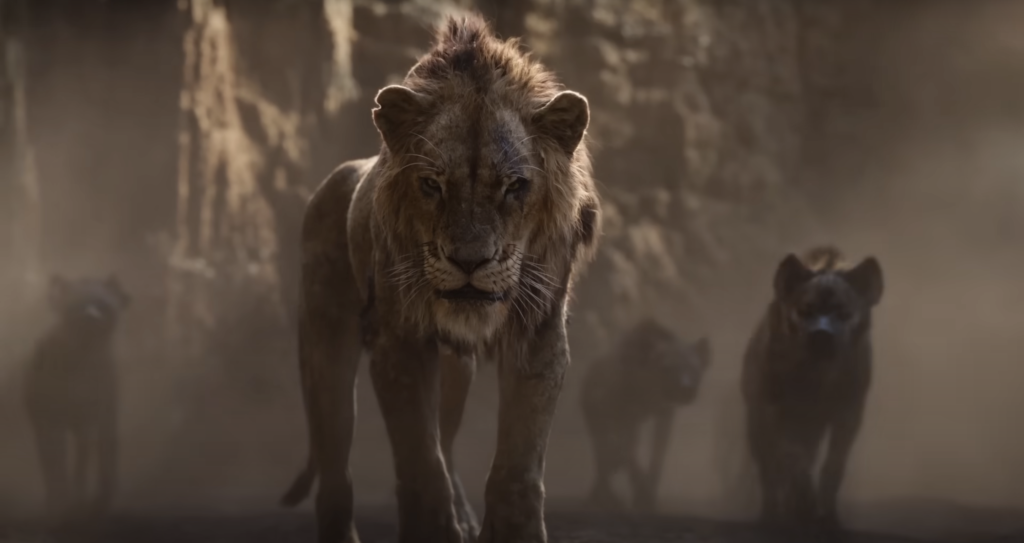 Screenshot from The Lion King Official Trailer