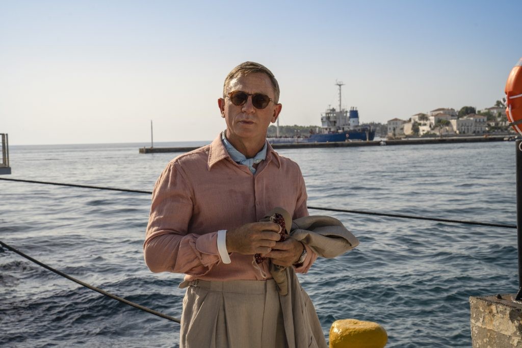 Daniel Craig in a still from Glass Onion: A Knives Out Mystery 