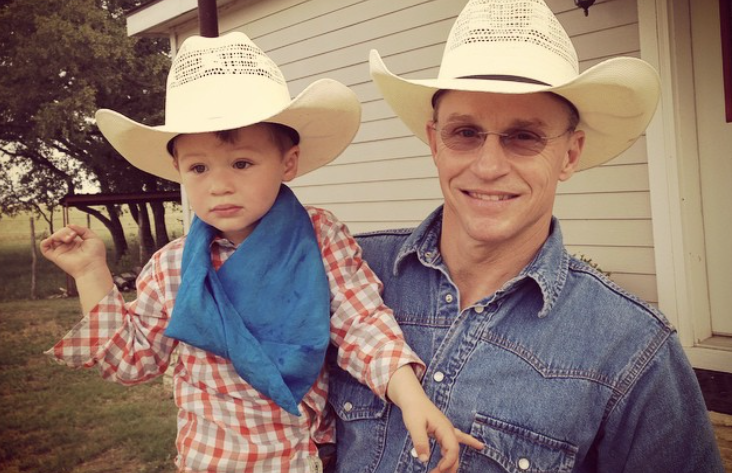 Ty Murray and son (Image via Instagram @jewel)
