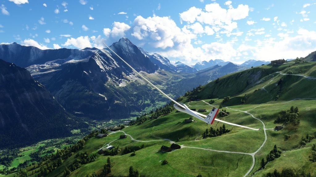 Microsoft Flight Simulator uses streaming technology to reduce its game size.