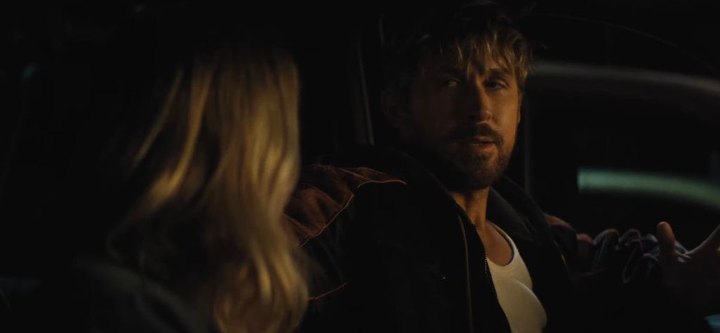 Gosling in a still from the movie.