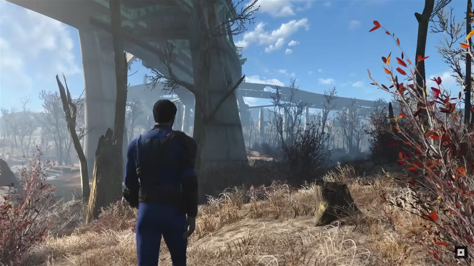 Fallout 4's male protagonist is not a newcomer to the wasteland.