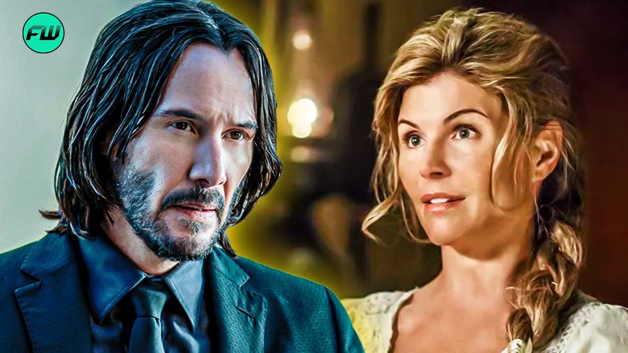 After working together, co-star Lori Loughlin describes Keanu Reeves as ...
