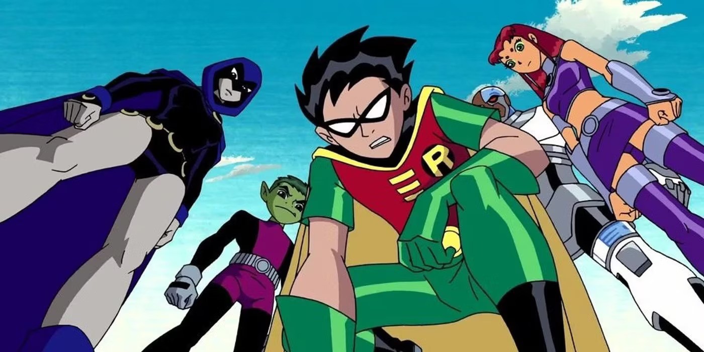 A still from Teen Titans