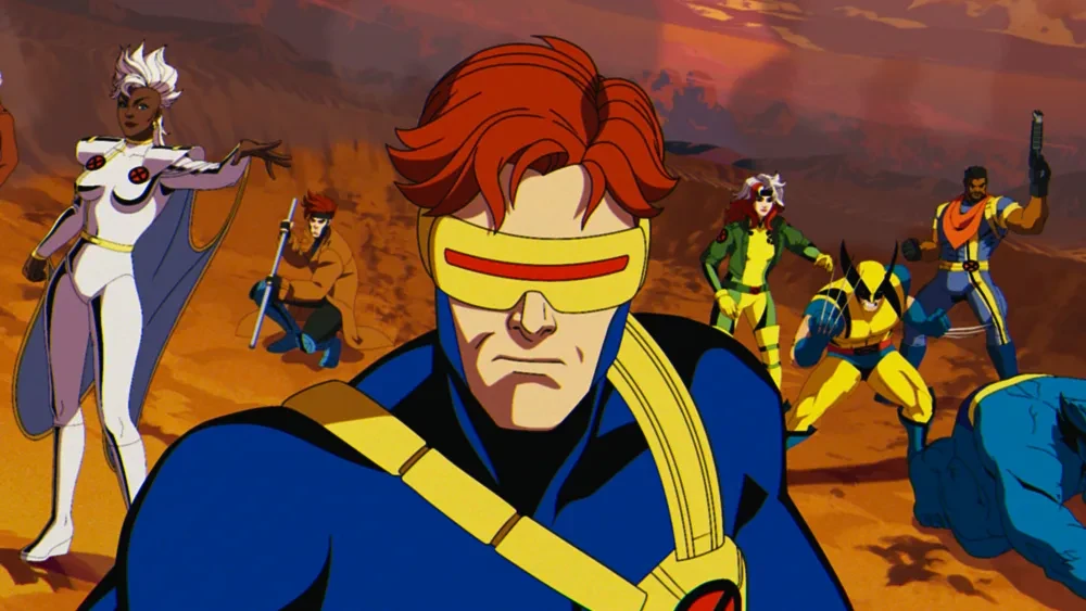 Scott Summers and his X-Men team in X-Men '97