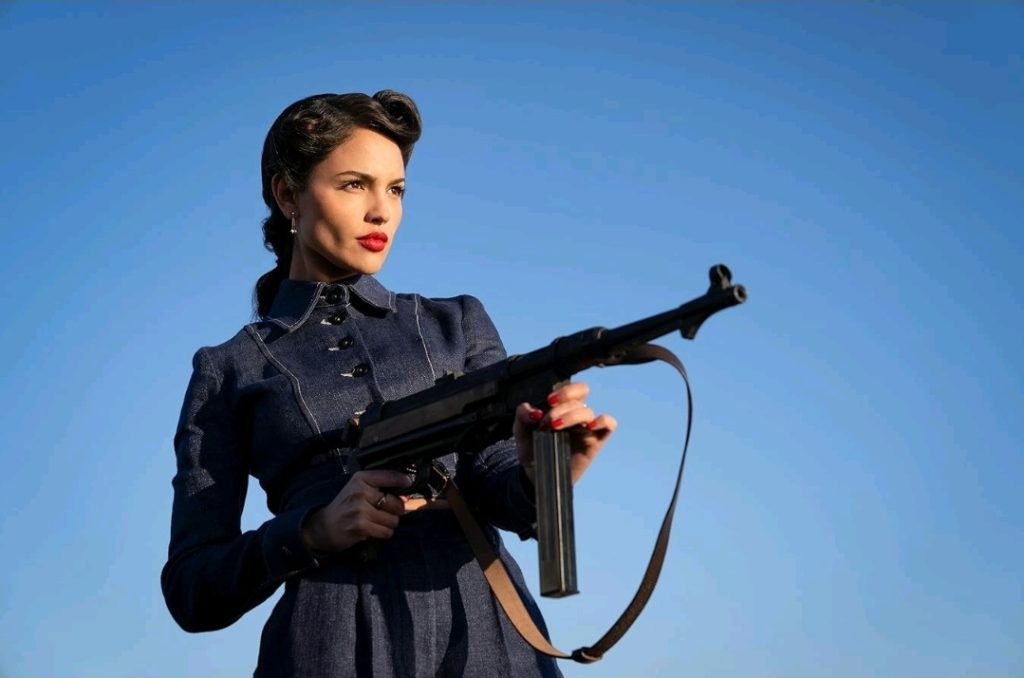 Eiza González in The Ministry of Ungentlemanly Warfare | Image via Lionsgate
