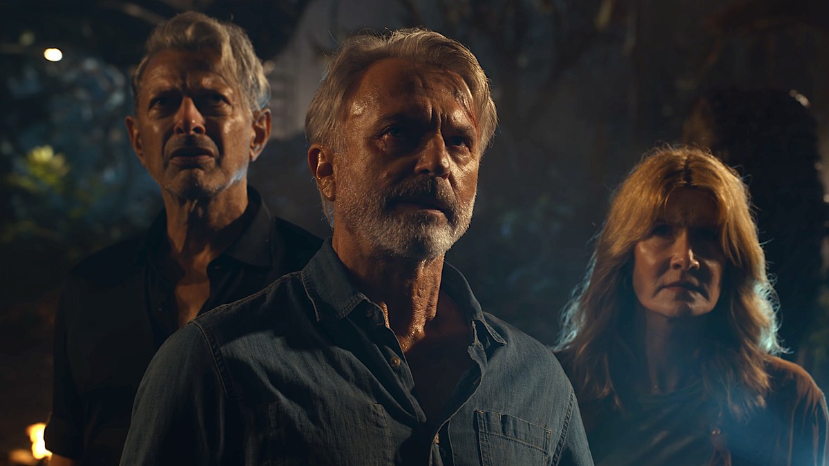 The Jurassic Park trio reunited in 2022's Jurassic World: Dominion