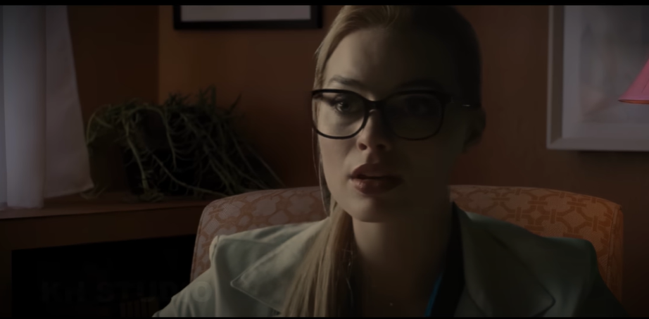 Margot Robbie as Harley Quinn in the fan-made trailer