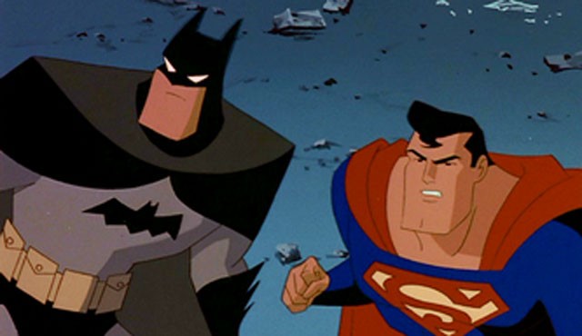 Superman and Batman in the DCAU