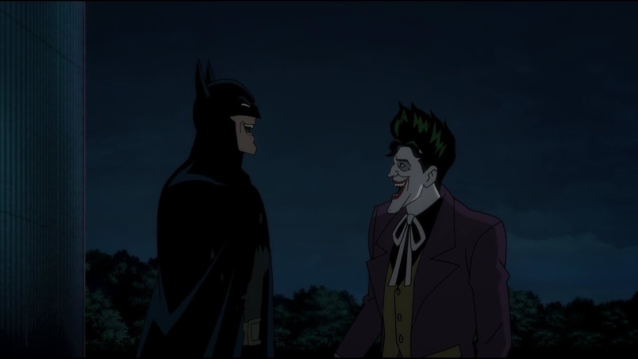 A still from Batman: The Killing Joke featuring Kevin Conroy
