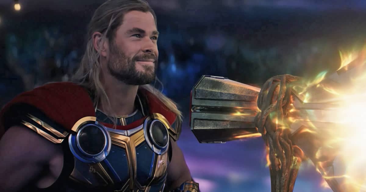 Chris Hemsworth retuned as Thor most recently in Thor: Love and Thunder