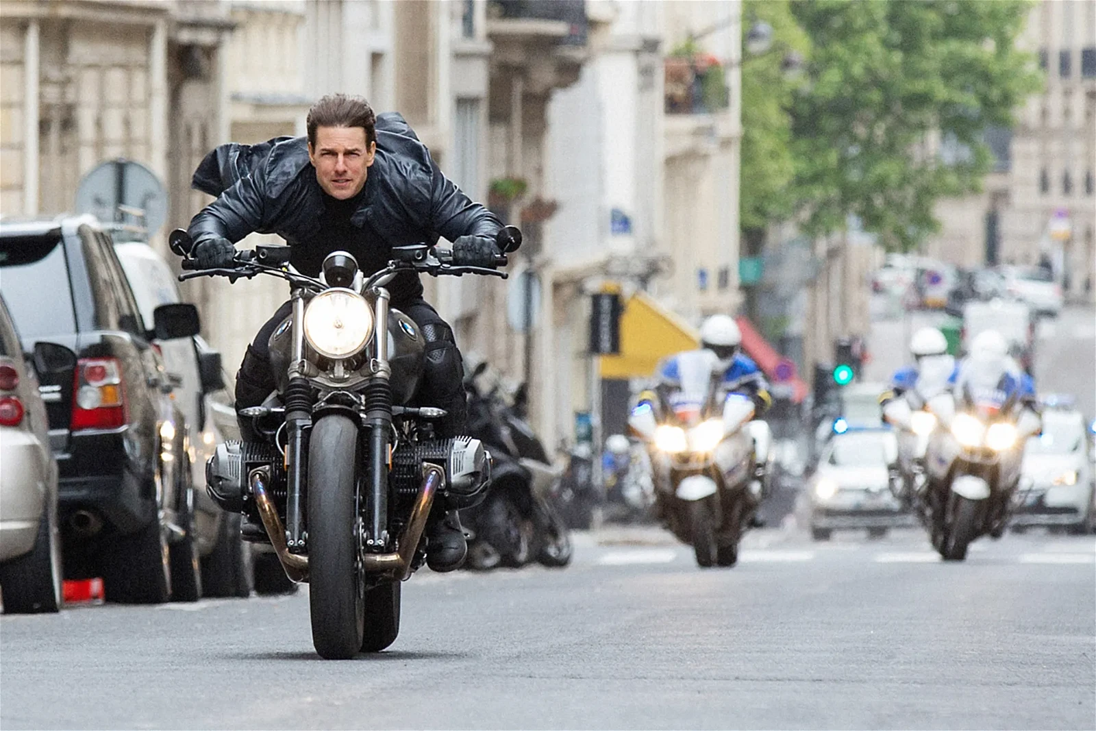 Tom Cruise as Agent Ethan Hunt in Mission Impossible franchise
