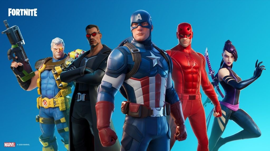 Marvel has several skins on Fortnite, even a whole themed season.