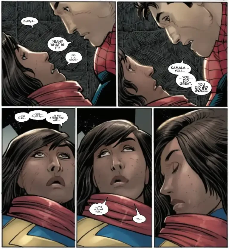 Fans did not like Ms Marvel being killed off in The Amazing Spider-Man comics