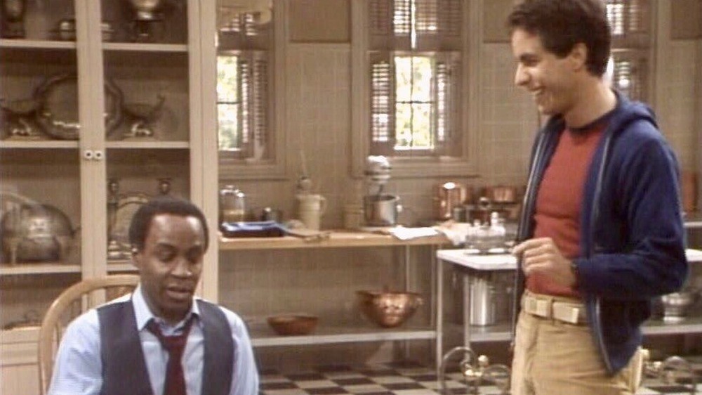 Jerry Seinfeld in the sitcom Benson, from which he was fired abruptly