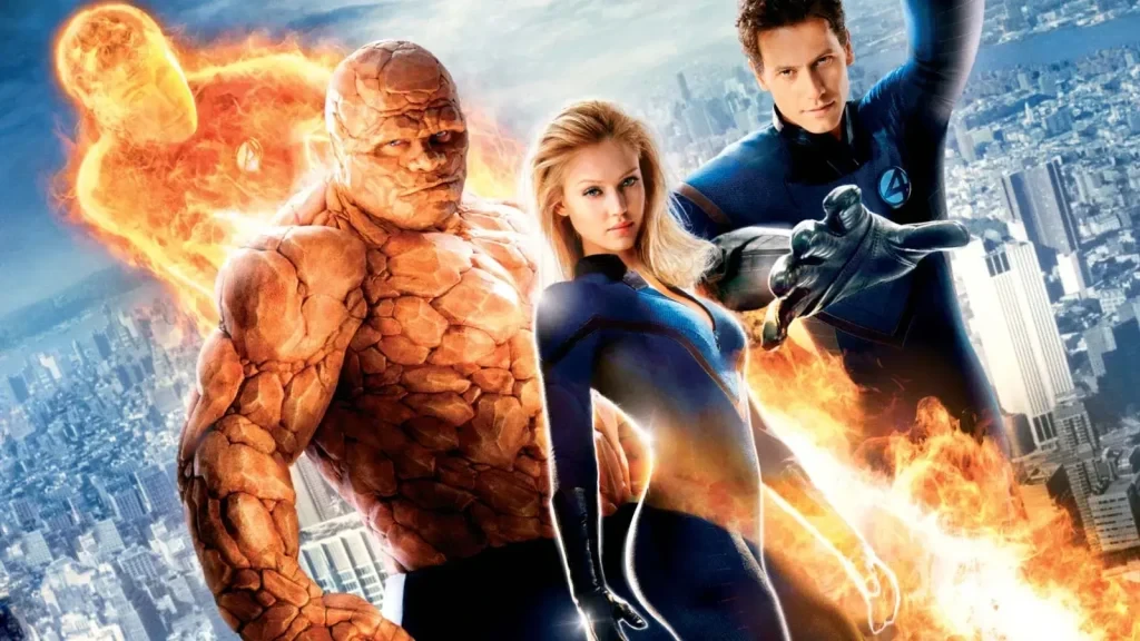The original Fantastic Four cast from early 2000s.