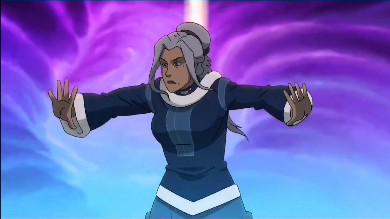 Kya, the daughter of Avatar Aang