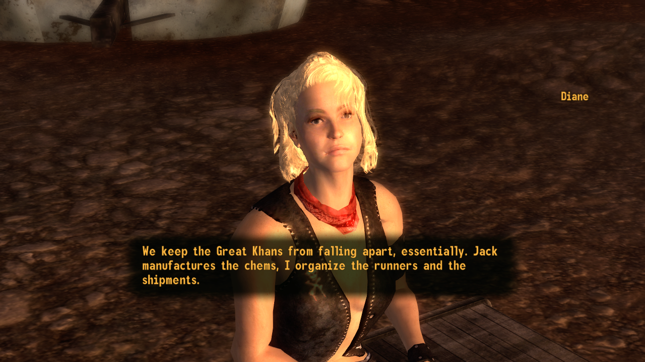 Diane of The Great Khans in Fallout: New Vegas
