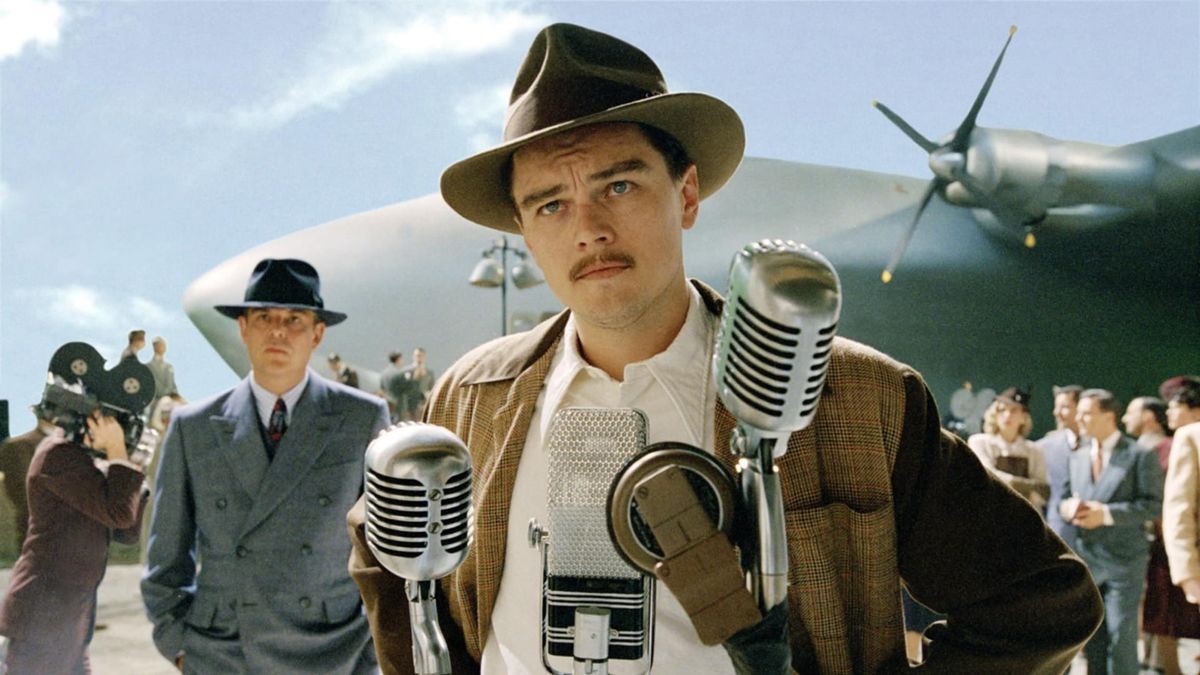 Leonardo DiCaprio in The Aviator