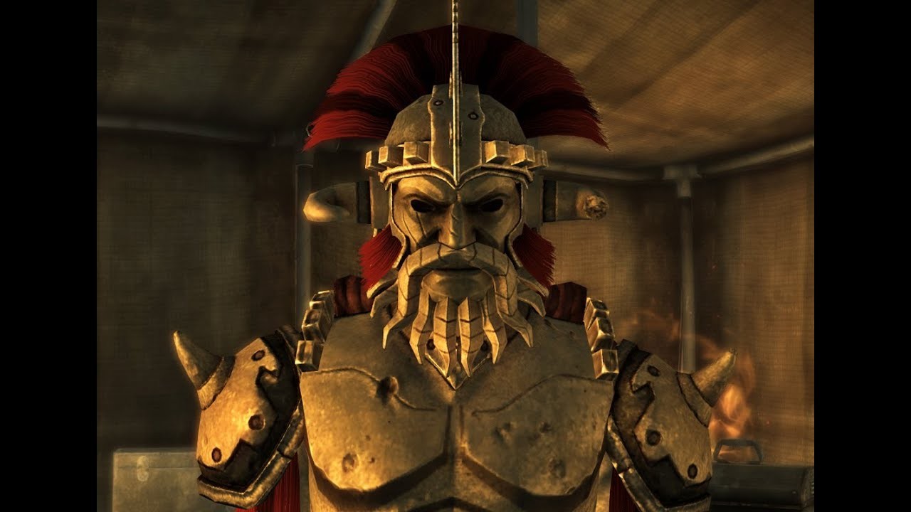 Legate Lanius, military commander of Caesar's Legion [Credit: Obsidian Entertainment/Bethesda Softworks]