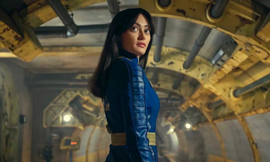 Ella Purnell stars as Lucy MacLean in Amazon Prime Video's Fallout show.