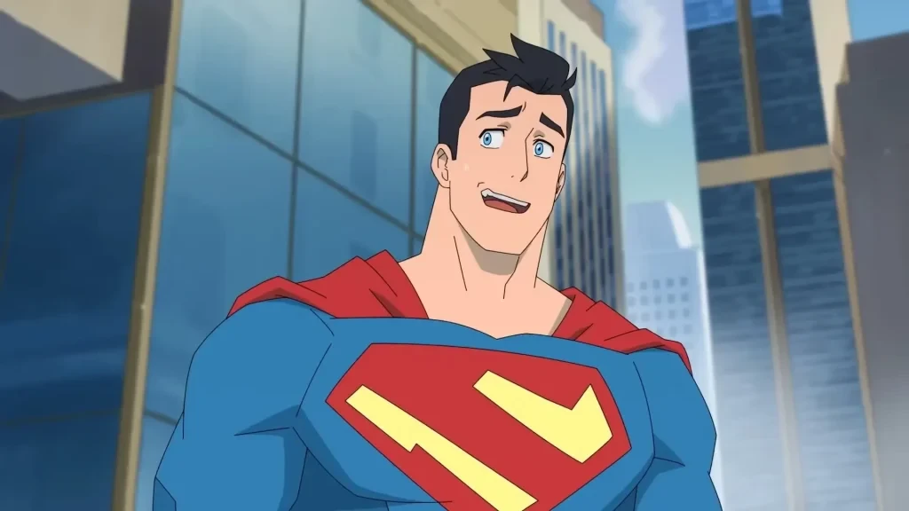 Superman in the animated series