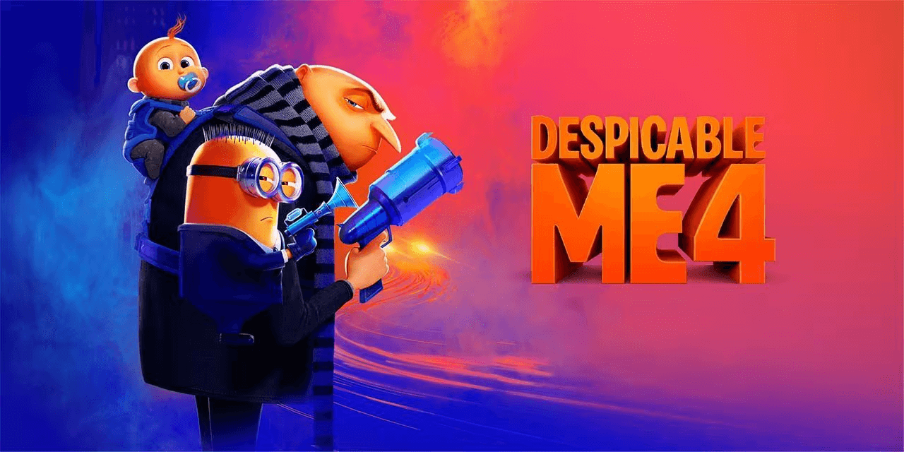 The official poster of Despicable Me 4