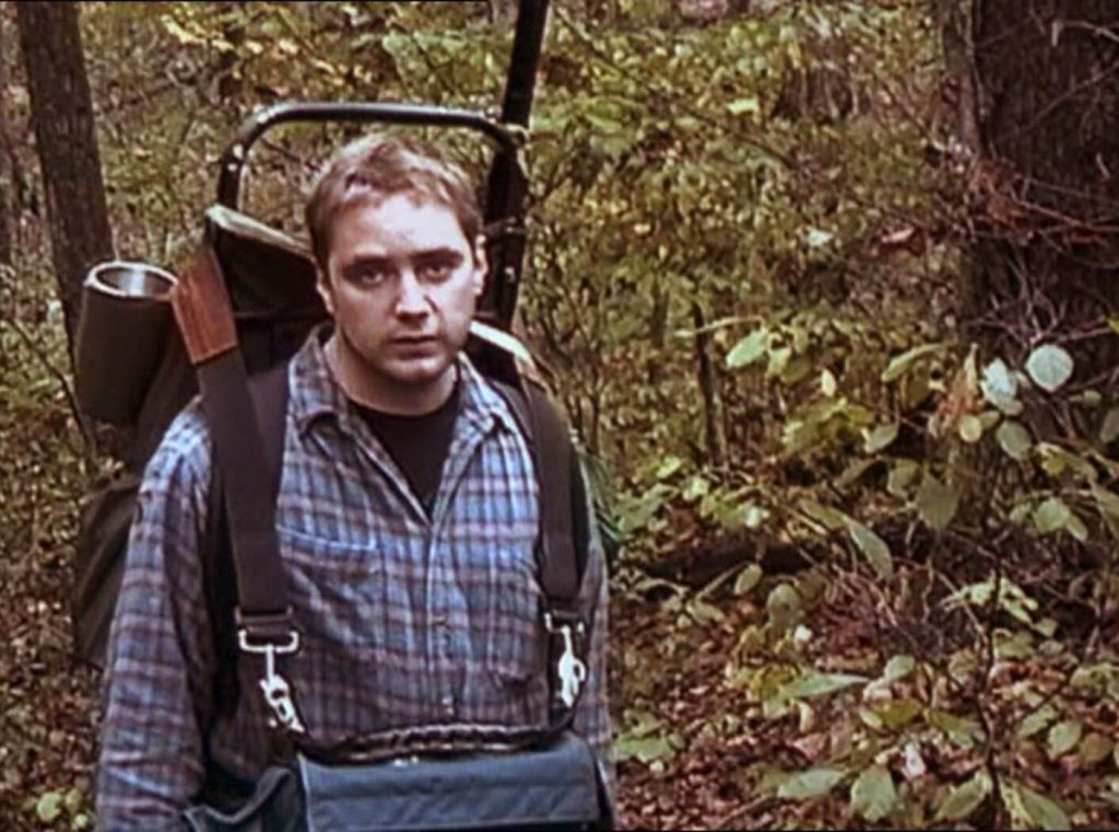 A still from The Blair Witch Project.
