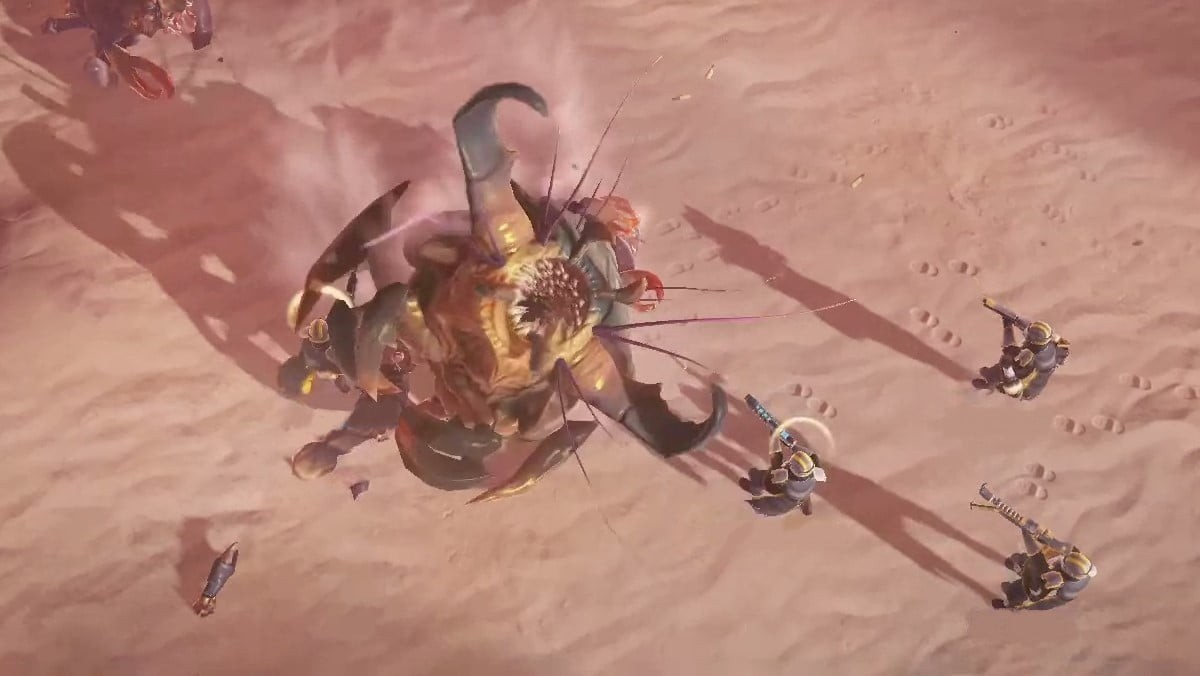 Hive Lord in 2015's Helldivers (via Arrowhead Game Studios)