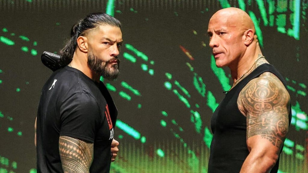 Dwayne Johnson and Roman Reigns teaming up