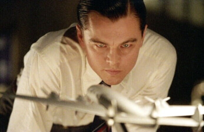 Leonardo DiCaprio as Howard Hughes | Warner Bros.