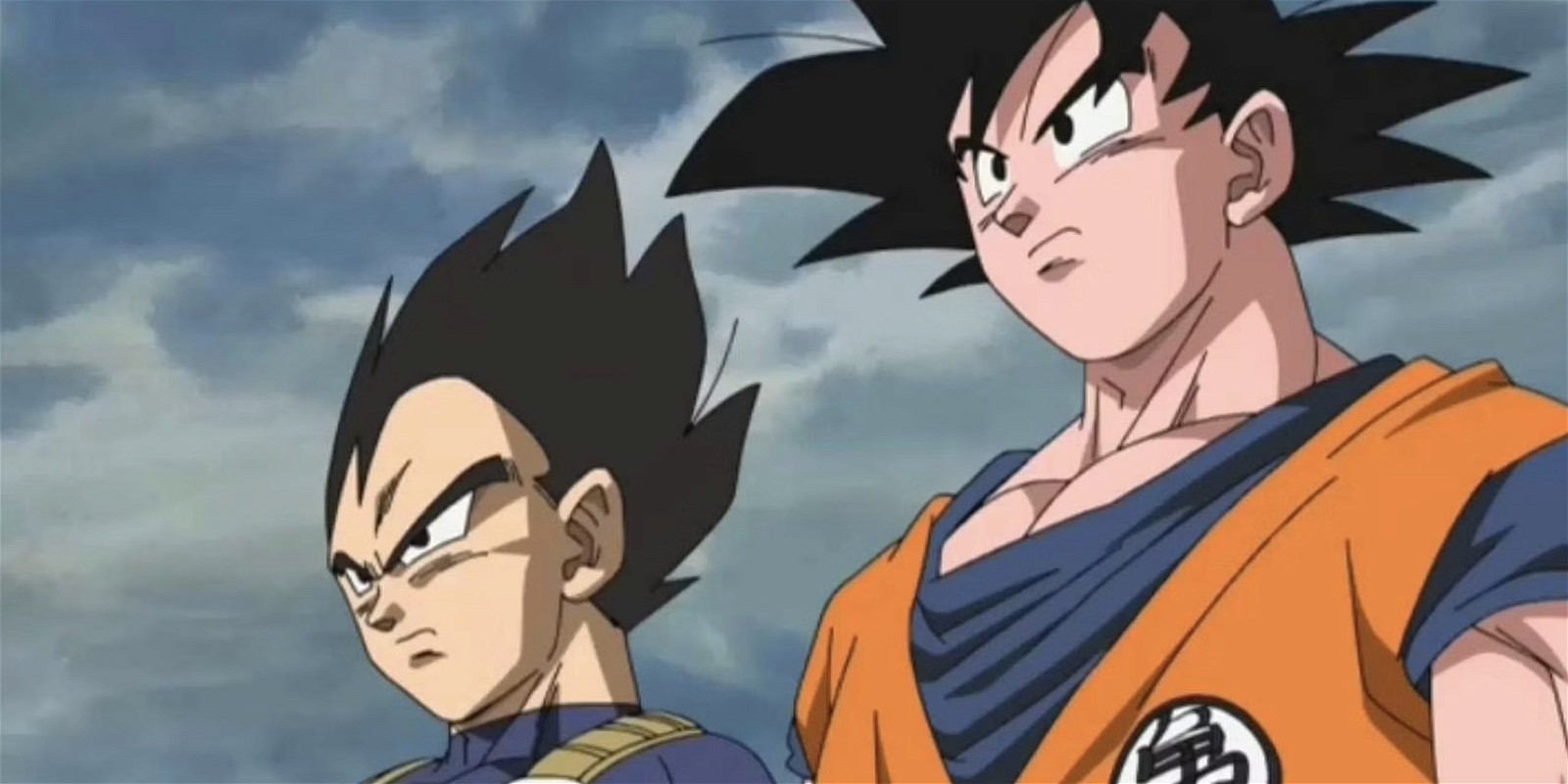 Goku and Vegeta in Dragon Ball