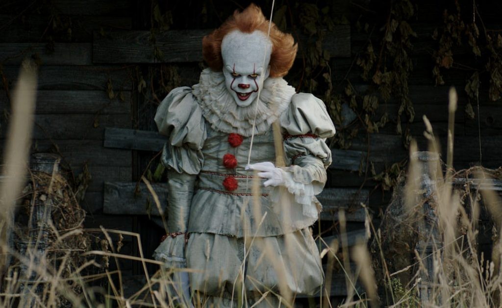 Bill Skarsgård as Pennywise the Clown in 2017's It