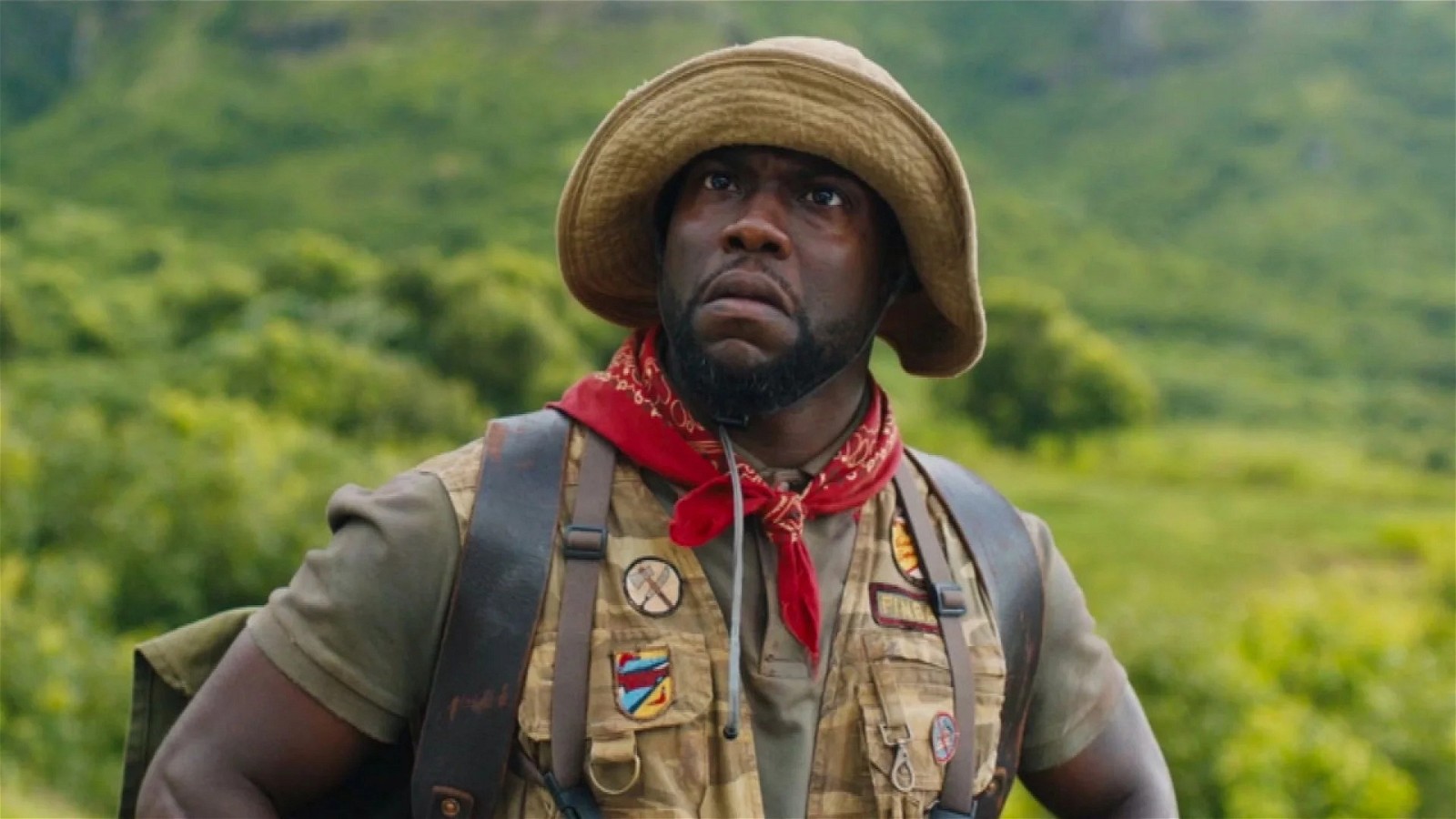 Kevin Hart in 2017's Jumanji: Welcome to the Jungle