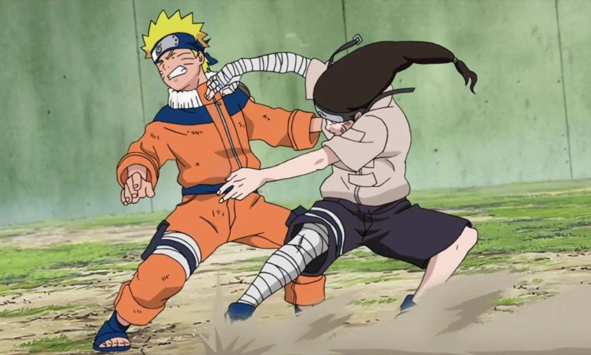 Neji fights Naruto _ Naruto Fandom