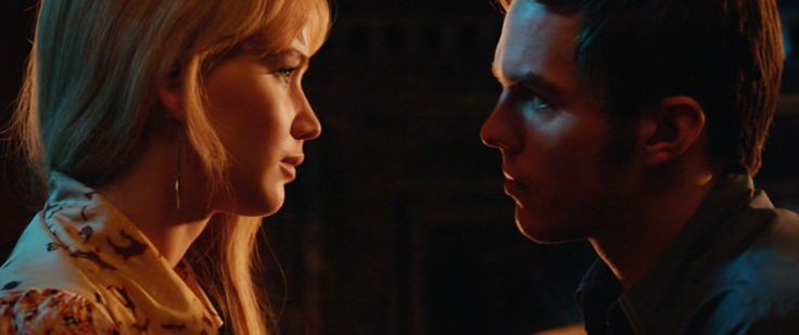 Jennifer Lawrence and Nicholas Hoult in X-Men: Days of Future Past